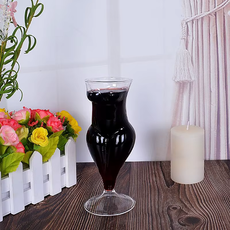 Verre à Cocktail créatif en forme de corps pour femme, gobelet à whisky, verres à vin, tasse à bière