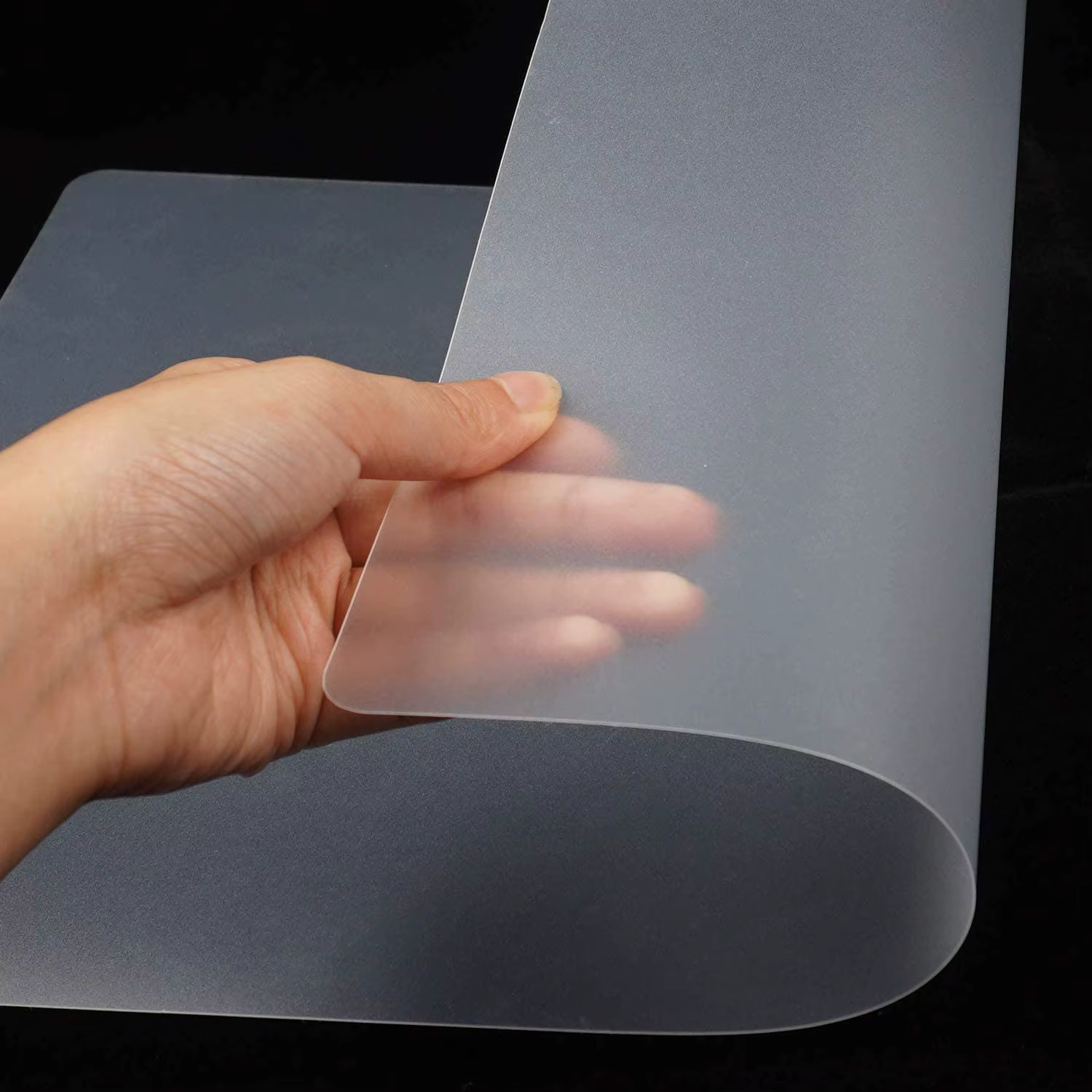 Napperons en plastique transparent, protection de table en vinyle pour salle à manger, cuisine, bure