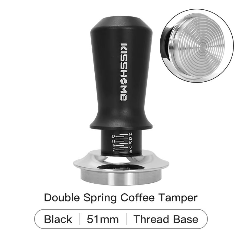 Doseur de café 30lb, pression constante calibrée, Double ressort 51mm 53mm 58mm, accessoires pour ma