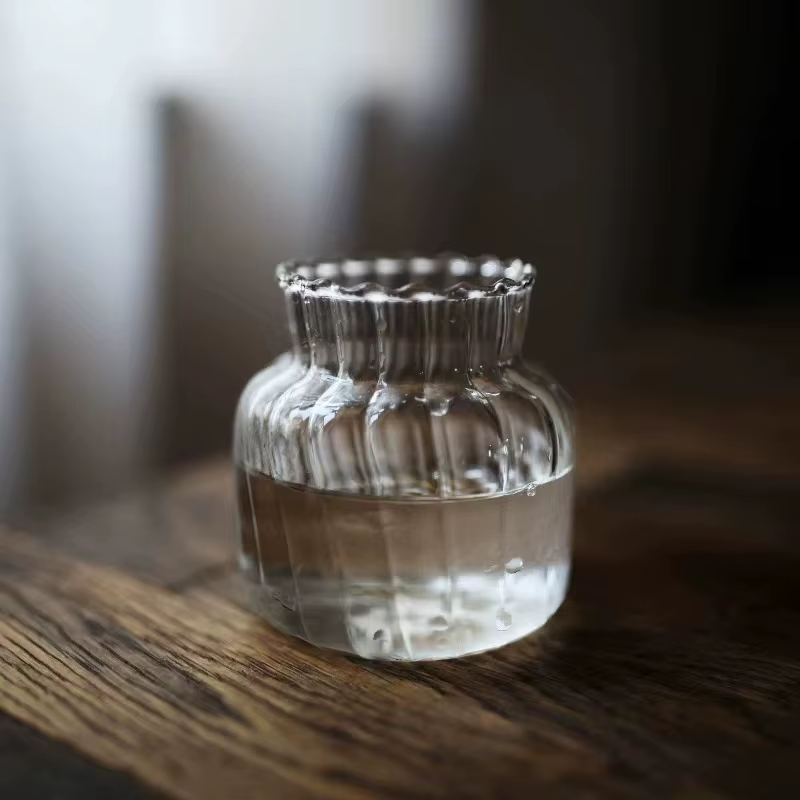 Mini Vase en verre Ins, petit Vase tendance, exquis, Transparent, Style hydroponique, Arrangement fl