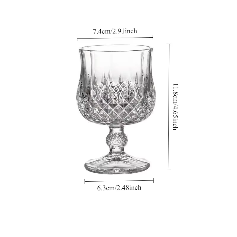 Verre à vin étranger, ustensiles à vin, verre en cristal de diamant, grand verre à vin, verre à eau,