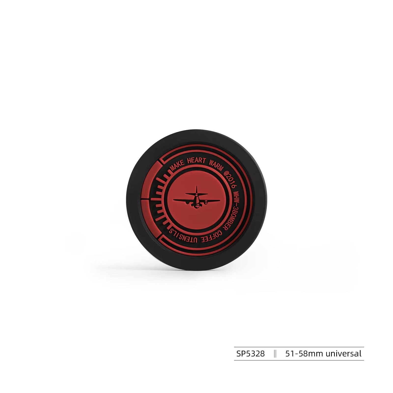 MHW-3BOMBER Tapis en silicone pour tamper à café, station de rangement, sous-verre à expresso, tapis