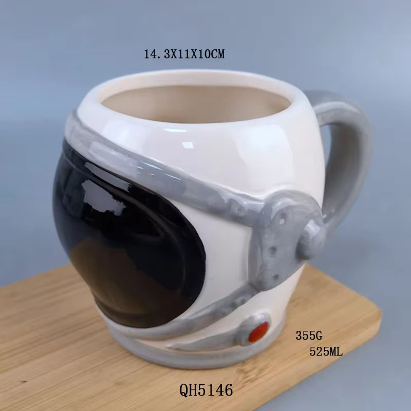 Tasse en céramique en forme de planète d'astronome, design créatif, maison, bureau, petit-déjeuner, 