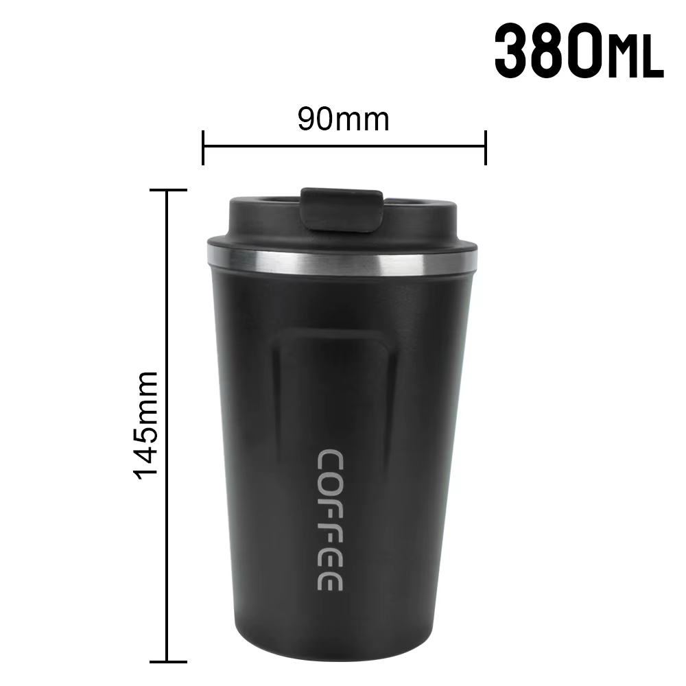 Thermo Cafe Double tasse à café en acier inoxydable pour thé eau café 380/510ML tasse Thermo de voya