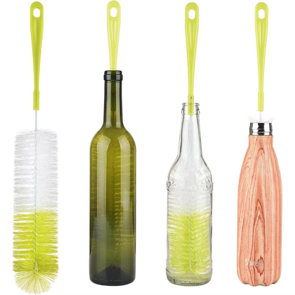 Nettoyeur de brosse pour bouteilles longues de 16 pouces, pour laver le vin, la bière, les puits spo