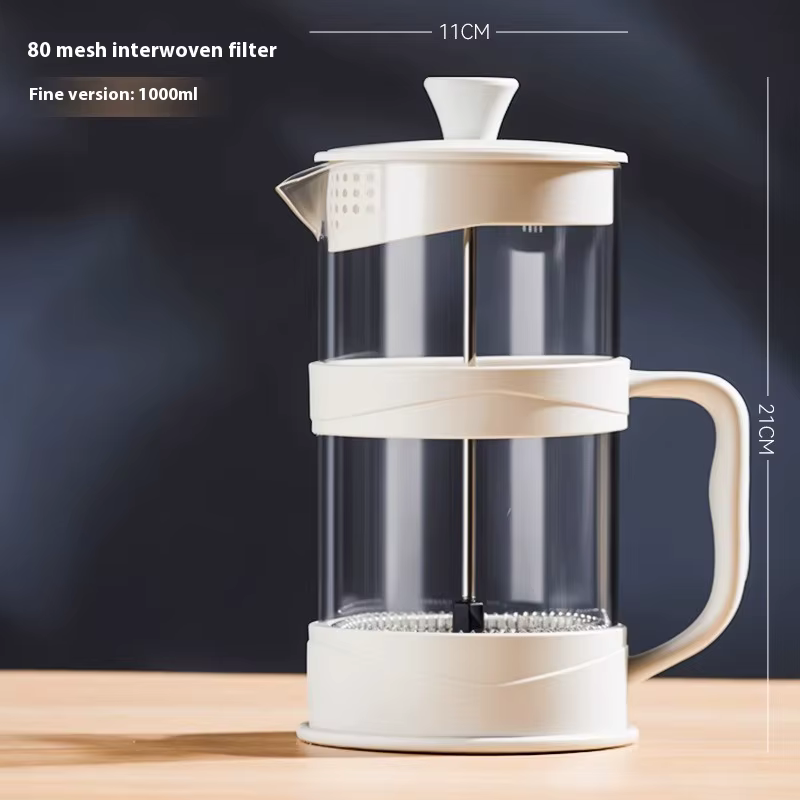 GIANXI – cafetière à pression manuelle, filtre multifonction, cafetière de brassage à domicile, filt