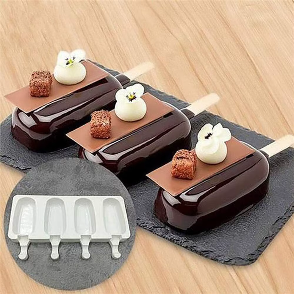 Moule à crème glacée en silicone Magnum, jus de fruits bricolage, fabricant de cubes de glace, moule