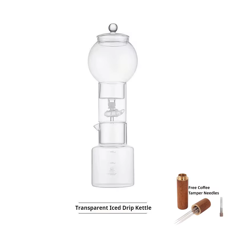 Cafetière goutte à goutte glacée, cafetière à infusion froide de 20oz, Machine à infuser à froid ave