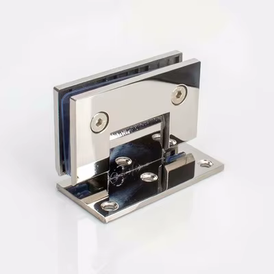 Accessoires de porte de douche 304 Acier inoxydable solide 90 HOréinitialisation résistant Charnière