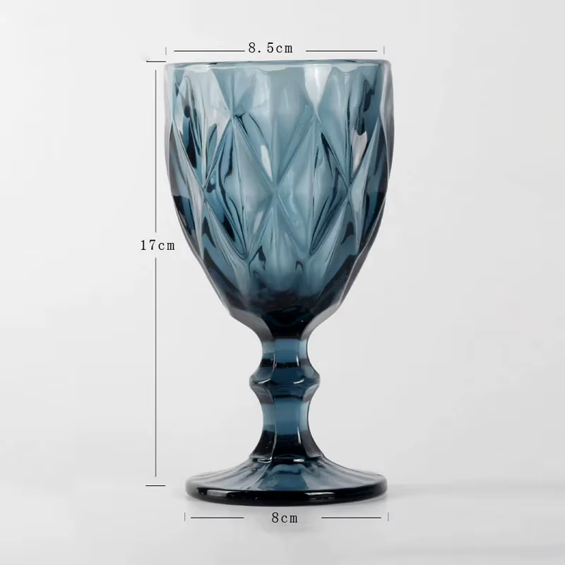 Verres à vin en verre sculpté, flûtes à champagne, gobelet pour bar, restaurant, maison, fête de mar