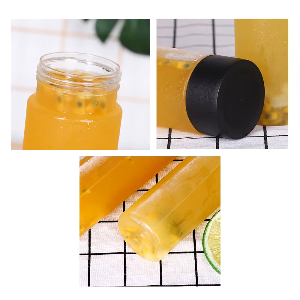 ✨ ‌ Bouteilles de jus/eau réutilisables en plastique vides en vrac, 6/12/24 pièces, comme bouteilles