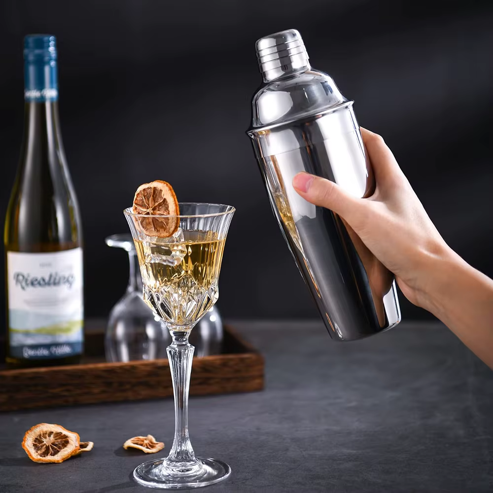 Shaker à Cocktail en acier inoxydable, outils de barman, Kit de barman, mélangeur de boissons Boston
