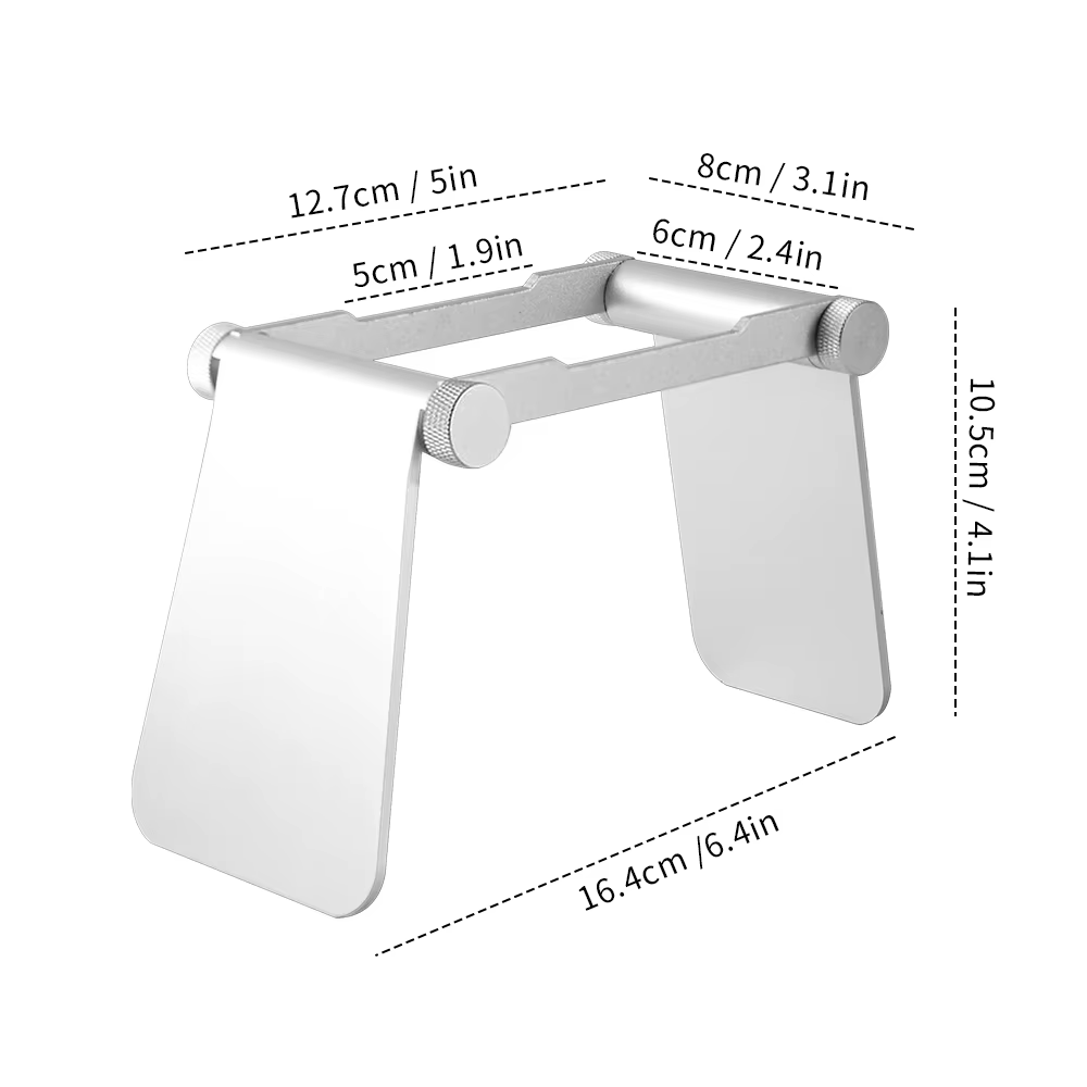 Porte-goutte à café pliable en alliage d'aluminium, support pour expresso manuel, outil de voyage po
