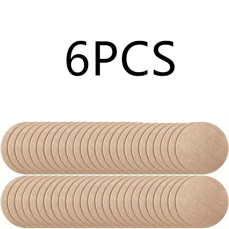 6/50 pièces de sets de table ronds en jute, résistants à la chaleur, rustiques, pour mariage, dîner,