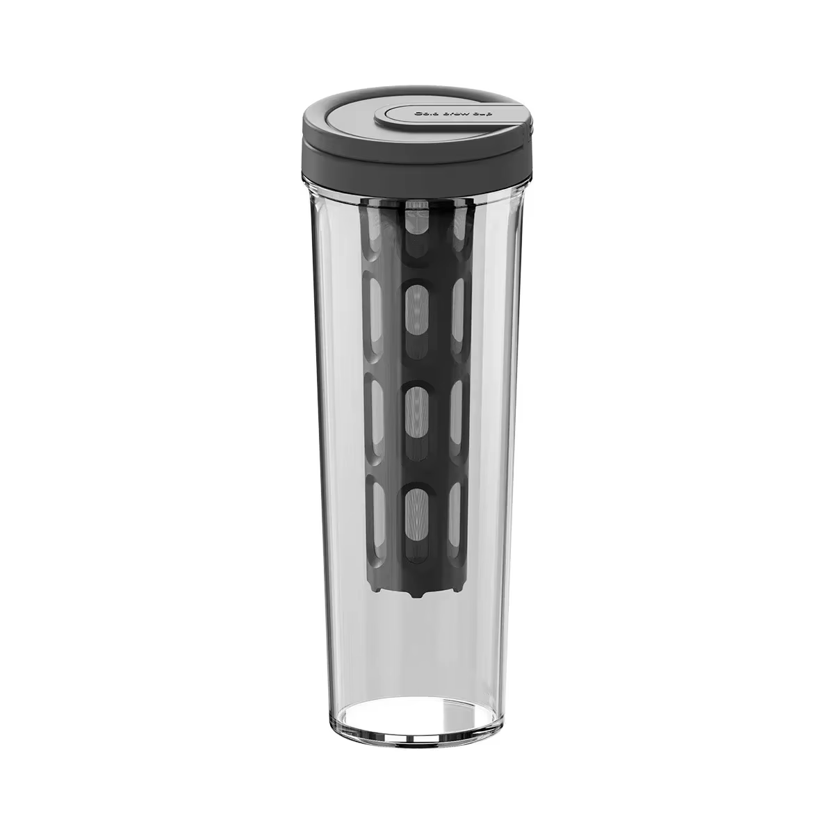 Cafetière à infusion froide manuelle 1L, avec poignée, bouteille d'eau de grande capacité, jus porta