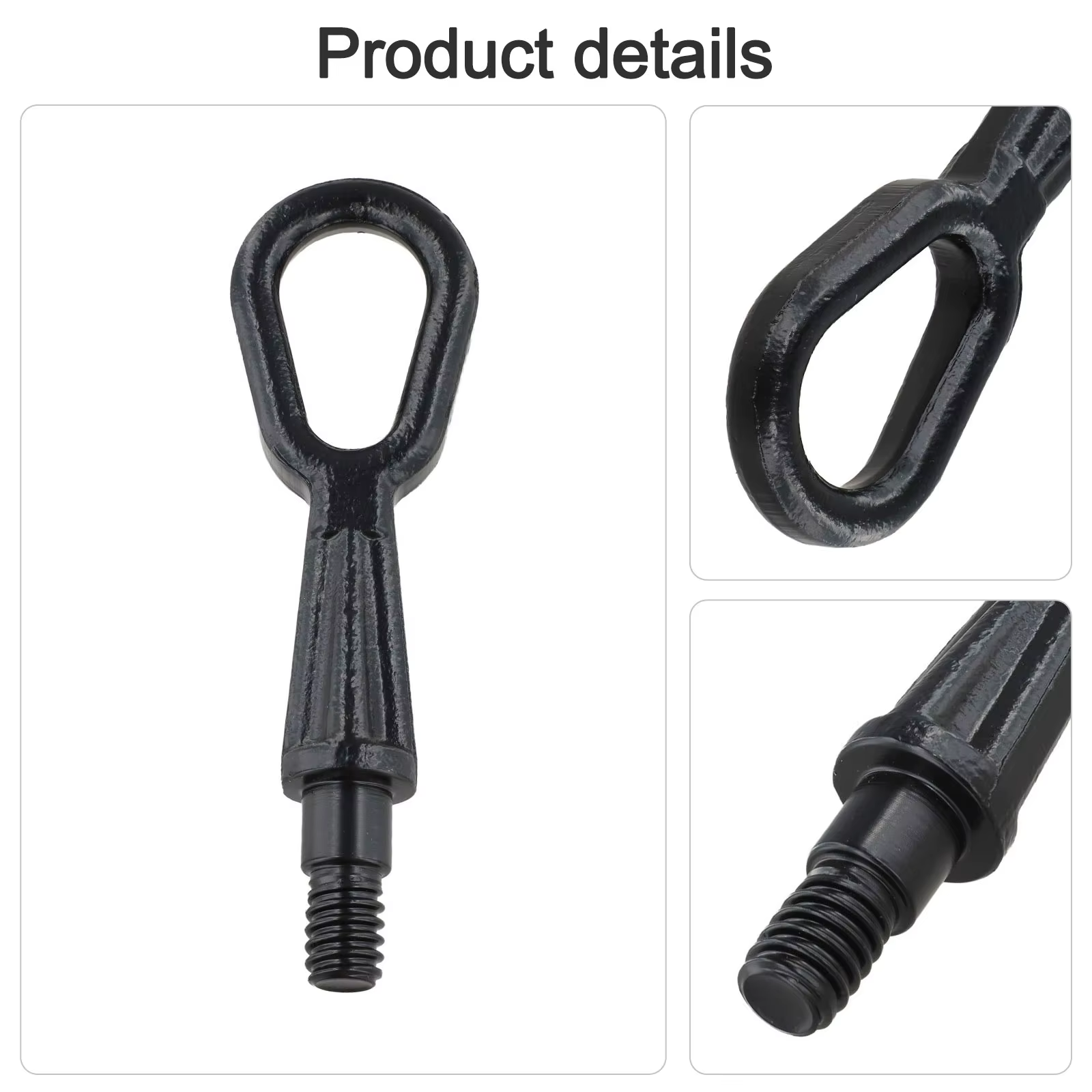 Crochet de remorquage avec charnière pour BMW E36 E46 E53 E60 E61 E63 E64 E70 E71 E72 E81 E82 E83 E8
