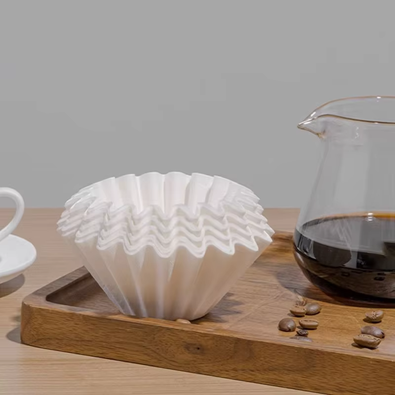 Papier filtre à café YRP 50 feuilles 1-2 tasses 3-4 tasses filtre en papier # 155 # 185 Pour Over Co