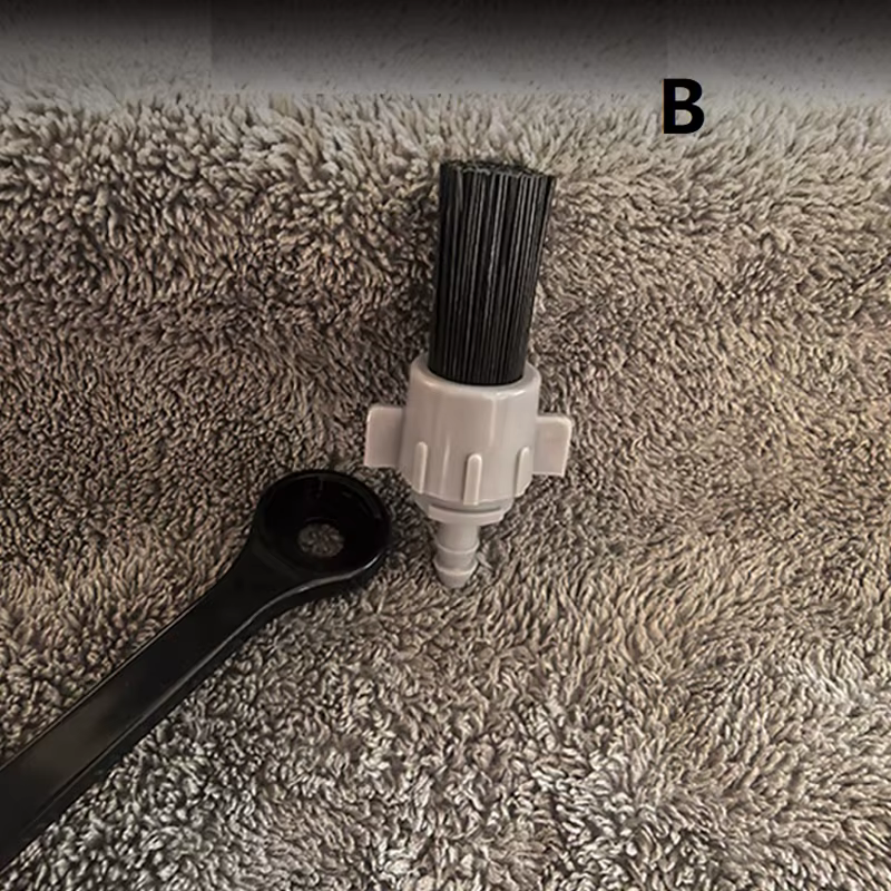 Brosse de nettoyage à vapeur pour café, Machine à expresso réglable, tête de brassage, brosse de net