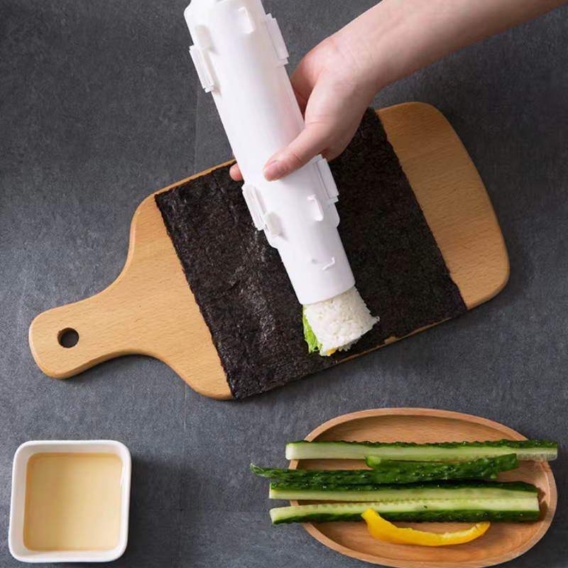 Appareil de fabrication de sushi rapide, moule à riz, rouleau à viande, moule à rouler les légumes, 