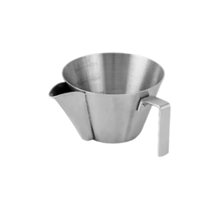 JUSTINLAU Tasse à expresso en acier inoxydable de 110 ml avec échelle graduée, tasse à café épaissie