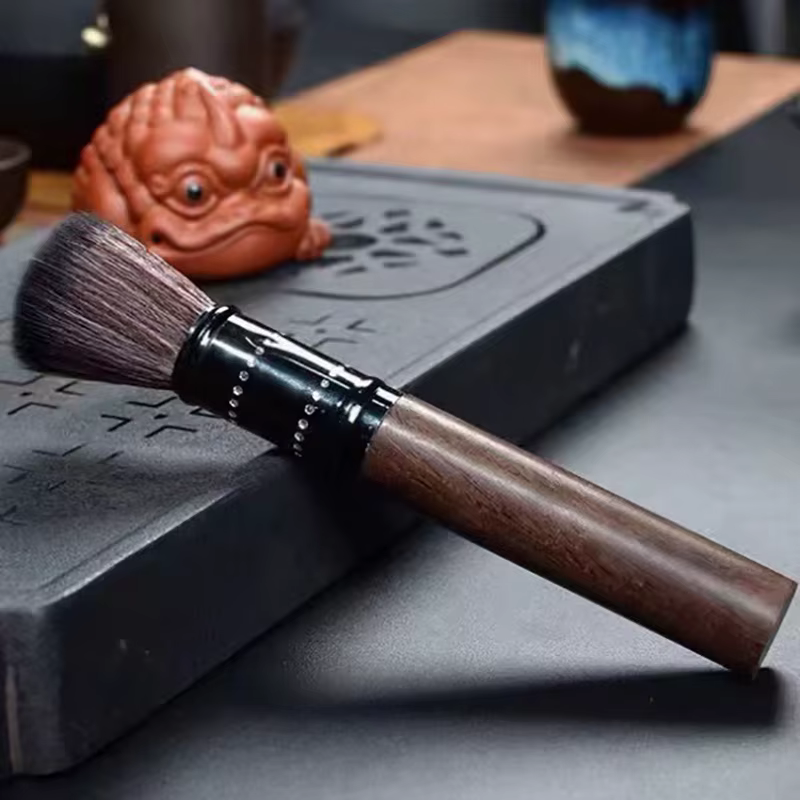Brosse de lavage de poudre de café noir expresso en bois, fabricant de filtre à café, broyeur de liv