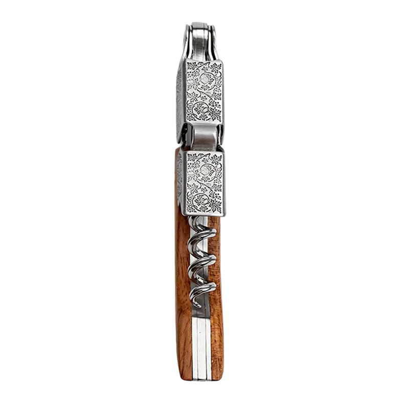 Tire-bouchon pour serveurs professionnels, clé à vin avec poignée ergonomique en bois, ouvre-bouteil