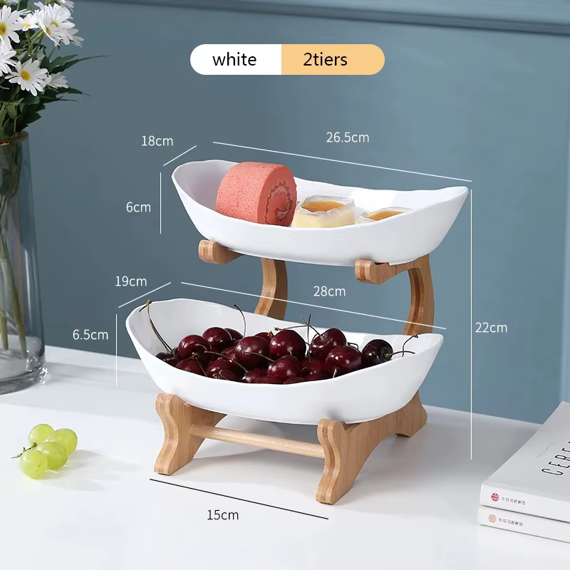 Vaisselle de table Filles à fruits de cuisine avec Scar, Plateaux à bonbons et à gâteaux, Plats brit