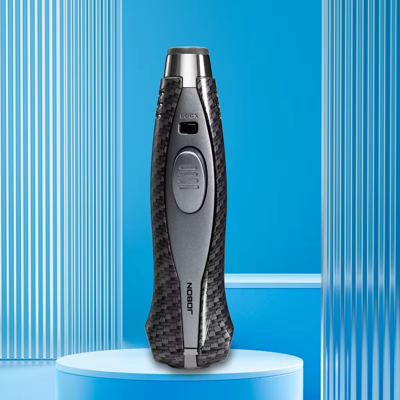 Briquets Gonflables Coupe-Vent avec Serrure de Sécurité, Design de enquêter, Flamme Réglable, Taille