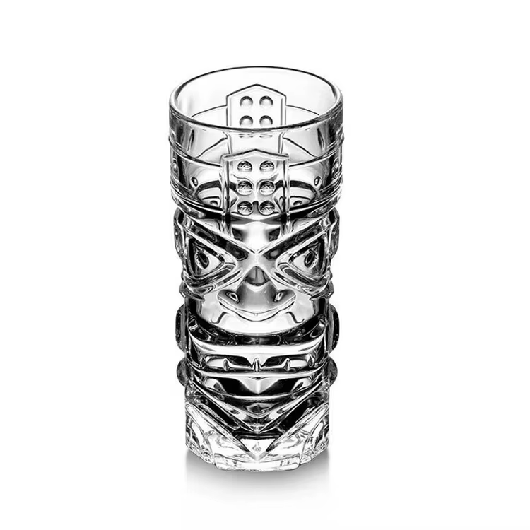 Verre cristal grand bar tiki tasse tiki tasse hawaïenne cocktail tasse grimace tasse haute valeur ta