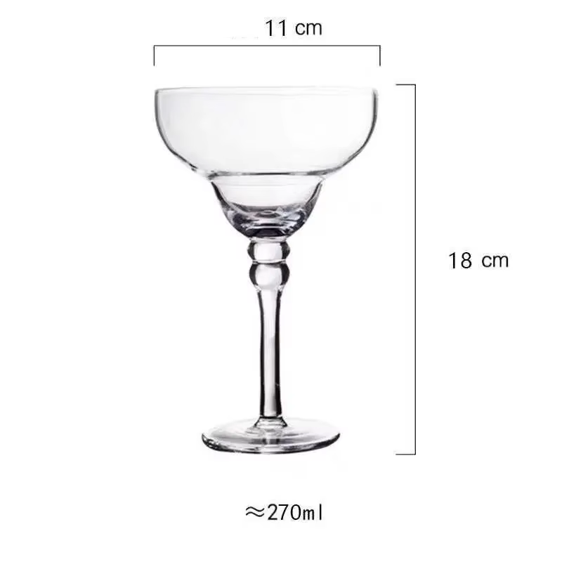 Verres à vin créatif de 270ml, en forme de myrta, faits à la main, colorés, gobelet pour Cocktail, s