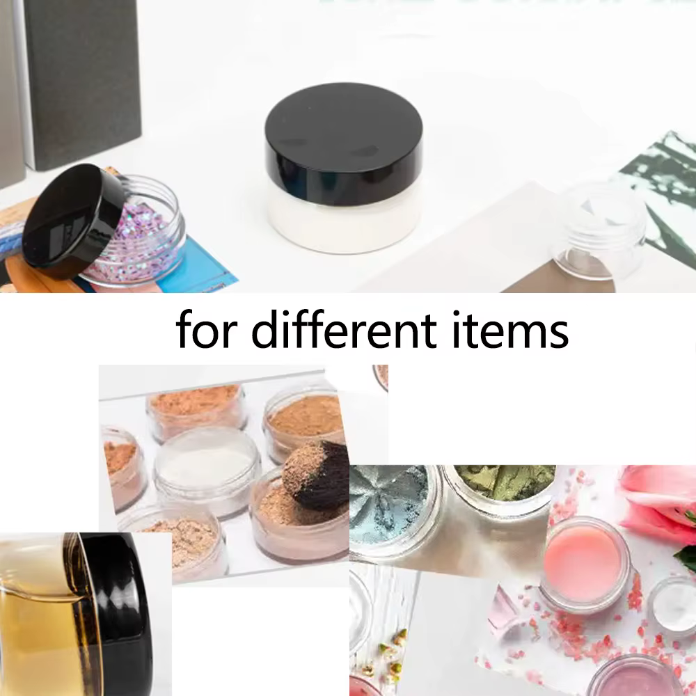 Pot en verre de 5ml, 20 pièces, conteneur de maquillage, bouteilles de crème pour le visage, boîte d