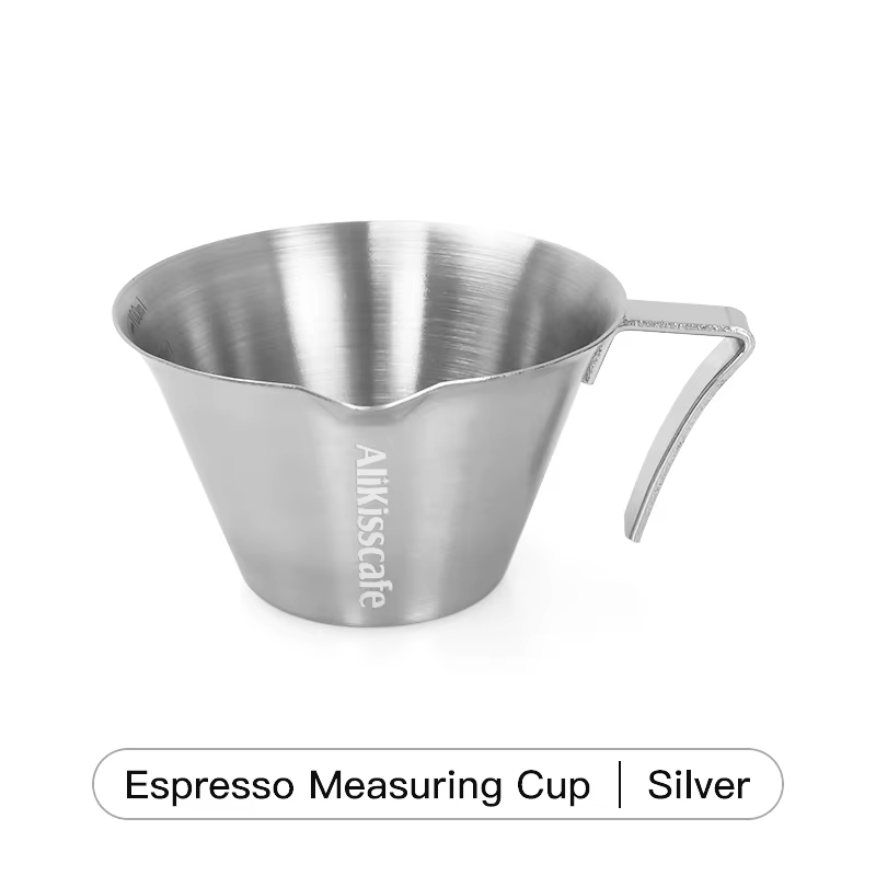 Tasse doseuse à expresso en acier inoxydable de 100ml, accessoire de cuisine pour la maison, barista