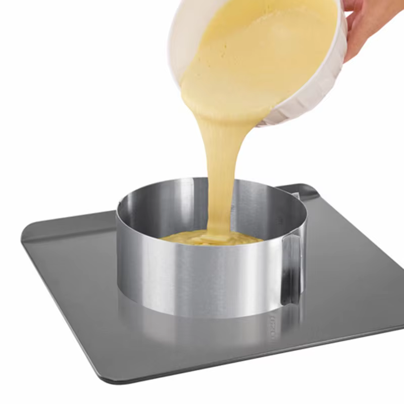 Anneau de cuisson pour gâteau en Mousse, moule rond réglable et rétractable, anneau circulaire en ac