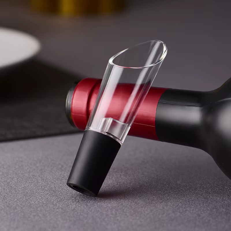 Verseur de vin, carafe, aérateur de vin rouge, bec verseur, aérateur de versage de vin, bouchon de v