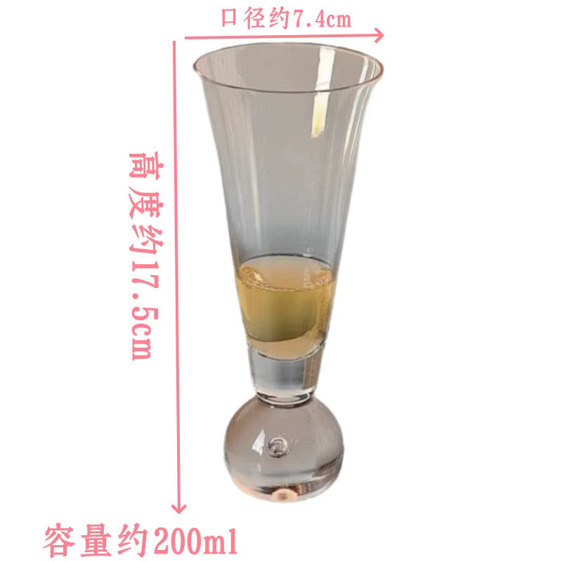 Verre à Champagne planète créative, haute esthétique, pour fête, jus de mariage, boisson au Soda, ca