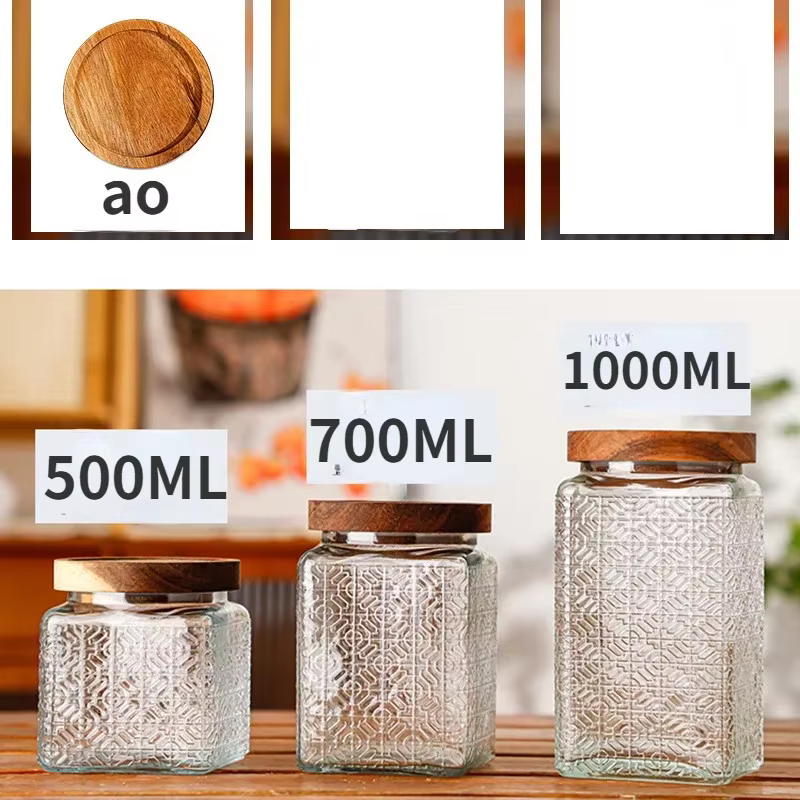 Boîtes en verre hermétiques pour le stockage des aliments, plusieurs pots Mason Jar, vides, choses u