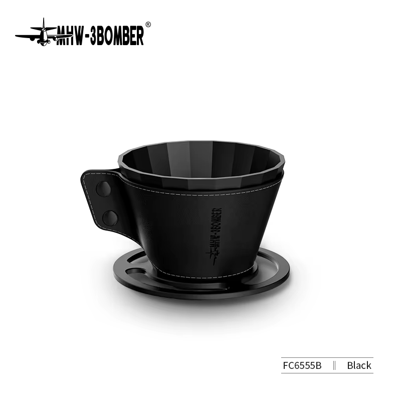 MHW-3BOMBER verser sur cafetière ensemble 500ml verre verser sur café goutteur filtre cafetière filt