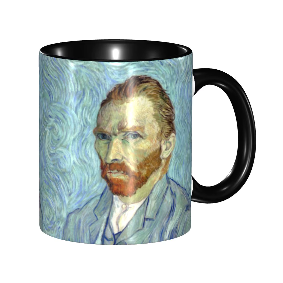 Autoportrait de Vincent Van Gogh tasse à café bricolage tasse en céramique personnalisée tasse cadea