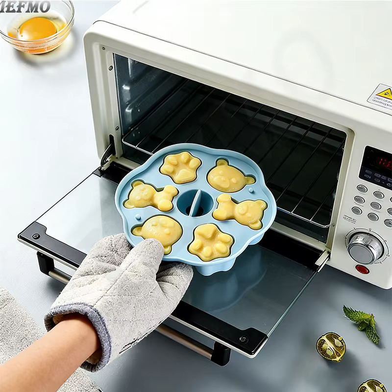 Moules à muffins en silicone, glaçons, gâteau Chi, 5 à 8 qt, autocuiseur, machine à mordre les œufs,
