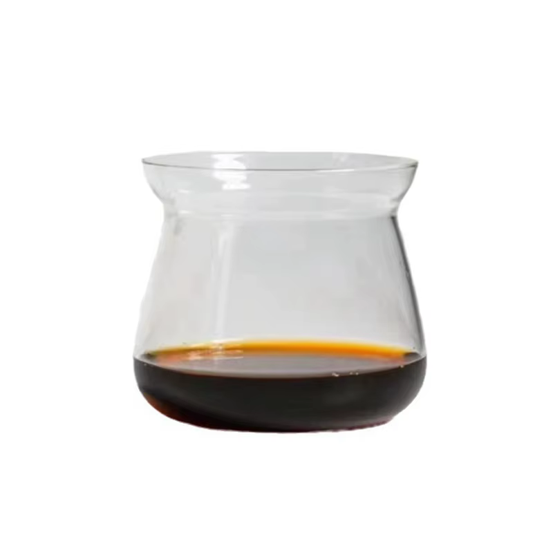 Tasse à café en verre borosilicate, haute température, infusée à la main, 275ml