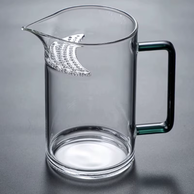 Pichet à thé en verre Borosilicate, tasse claire, séparateur de thé chinois Chahai, théière avec fil