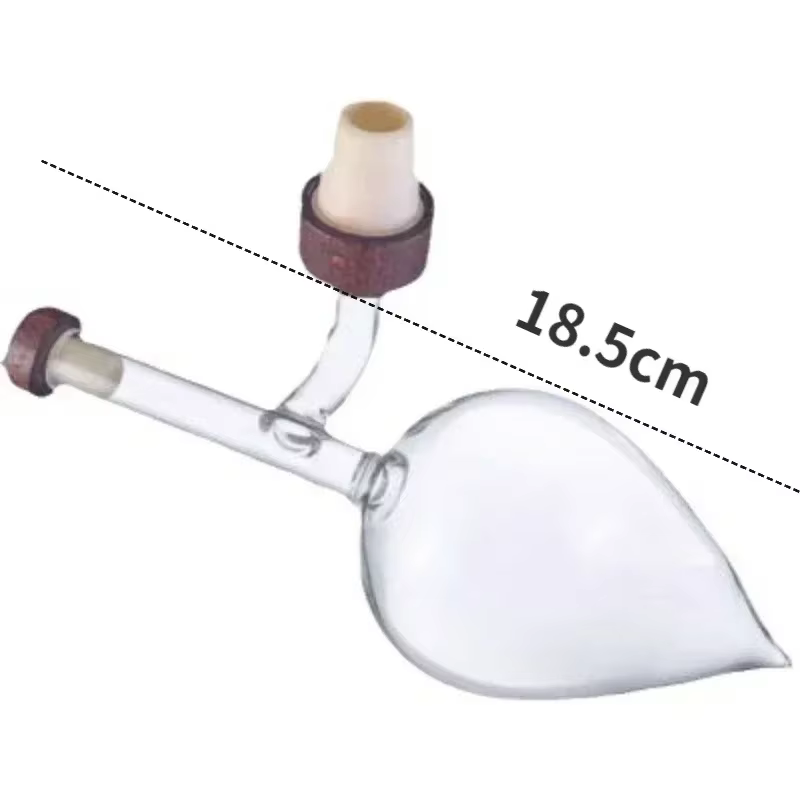 Aérateur de vin en verre, verseur de bouteille de vin rouge en forme de pêche, carafe à vin rapide, 