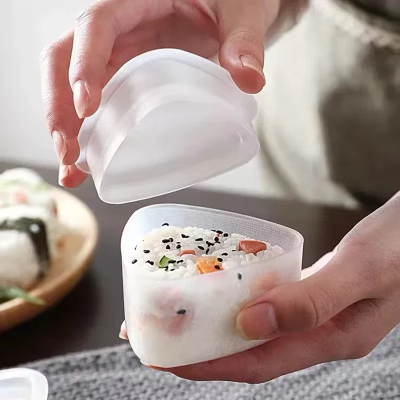 Accessoires de cuisine moule à Sushi moule triangulaire Machine à Sushi moule outil à Sushi Onigiri 