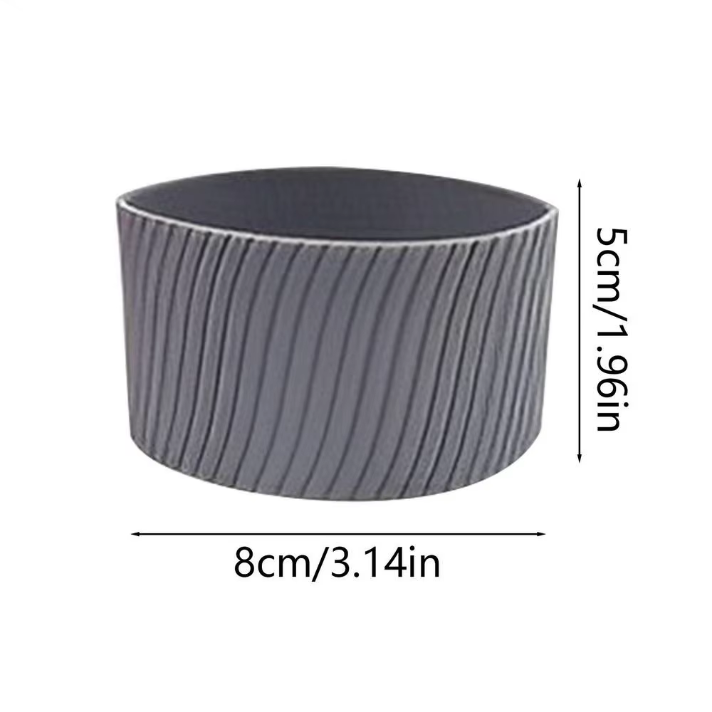 Manchons en Silicone pour bouteilles, manchon de café réutilisable, résistant à la chaleur, manchon 