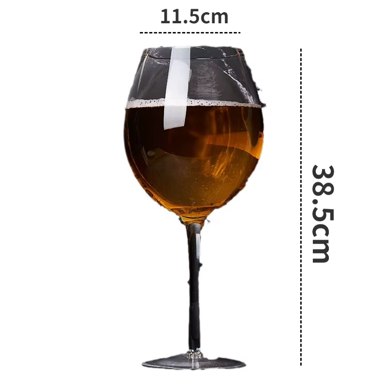 Grand verre à bière de 3200ML, parodie créative de verres à vin de grande capacité, grands verres gé