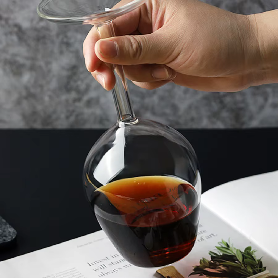 Verre à vin à l'envers pour scotch, whisky, cocktail, RACK ac, certifiée, gin, tequila, parfait pour