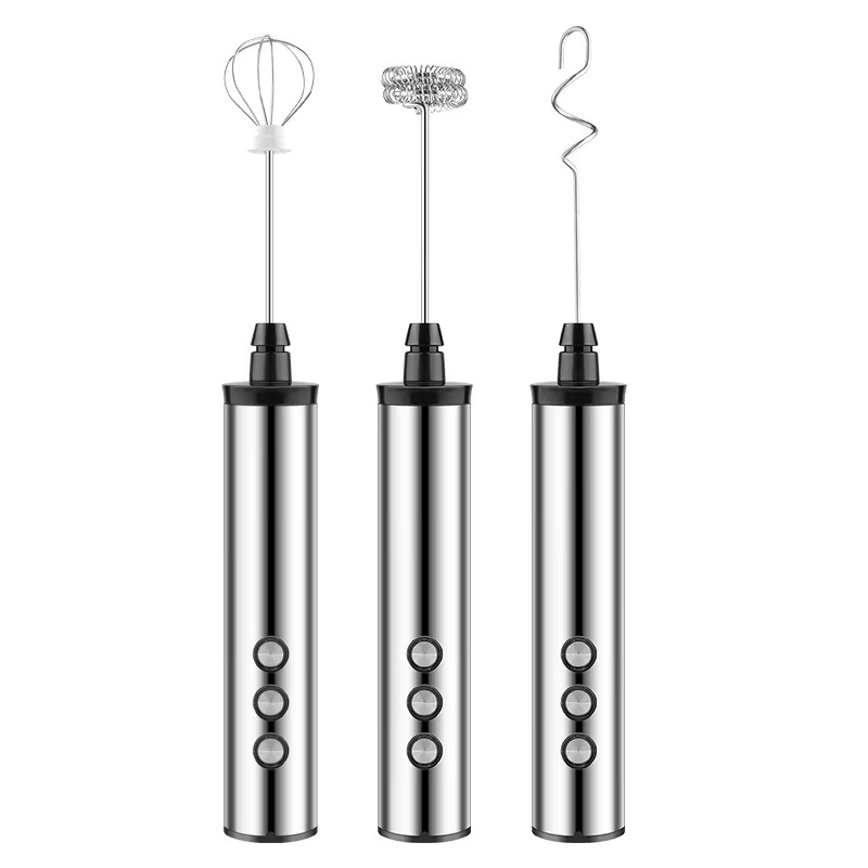 Mélangeur portatif électrique de mousseur à lait 3 en 1 avec Mini cafetière électrique USB mélangeur