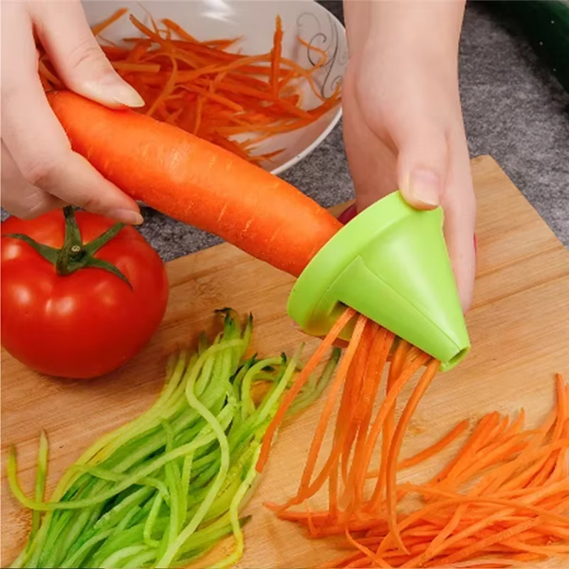 Broyeur en spirale pour fruits et légumes, éplucheur manuel multifonction, dispositif pour pommes de