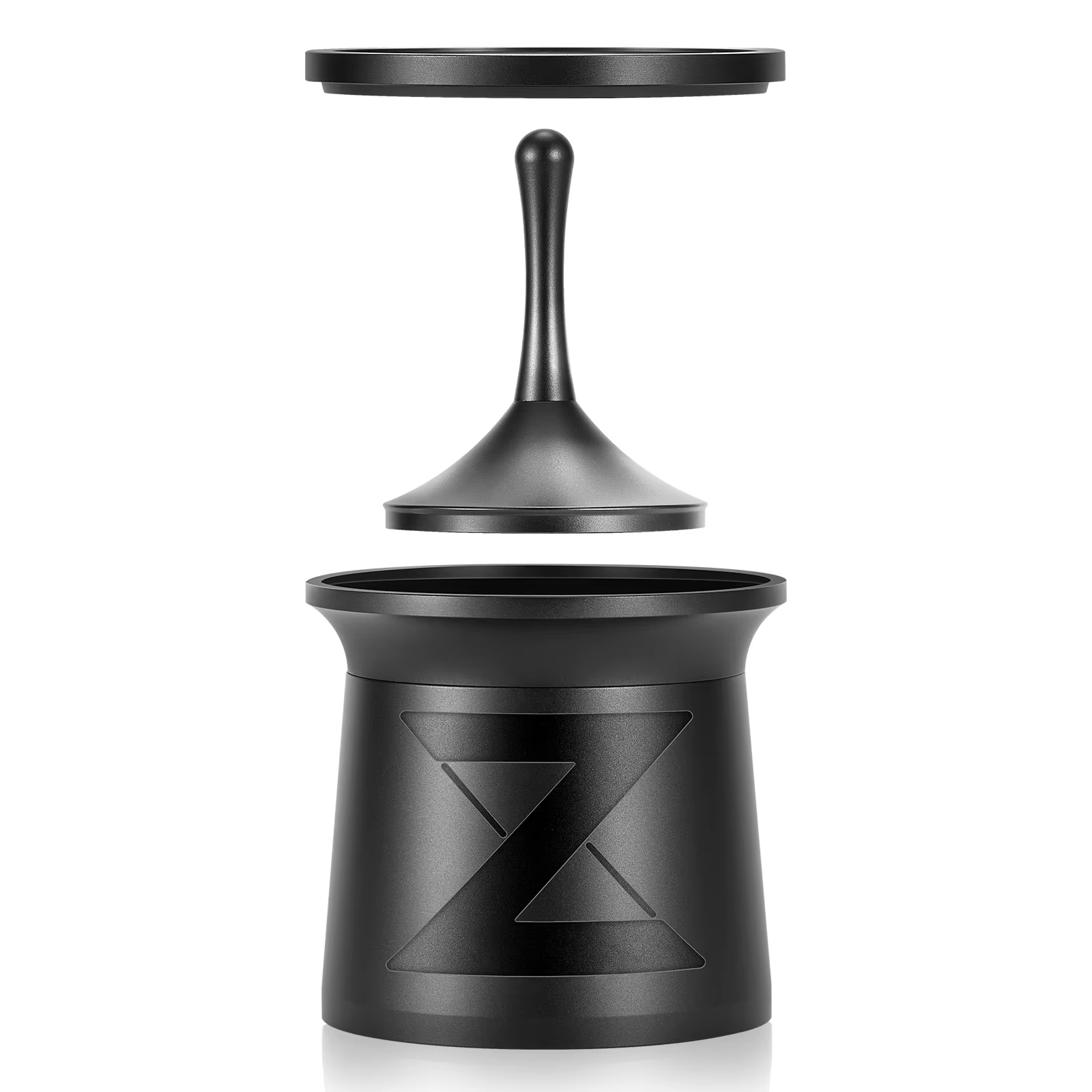 IKAPE Shaker pour store à café, tasse récepteur de poudre à expresso, récipient récepteur de poudre
