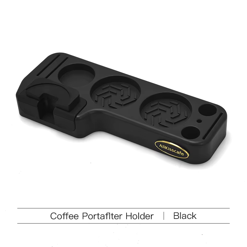 Alikisscafe Tapis de tassage de café, Support de porte-filtre, Base de support pour barista, Accesso